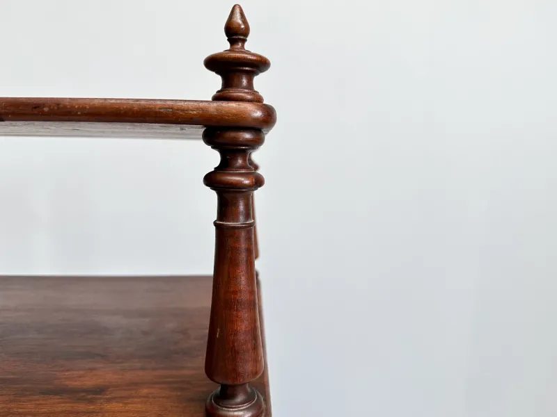 New Pamono Vintage Wooden Etagere on Castors