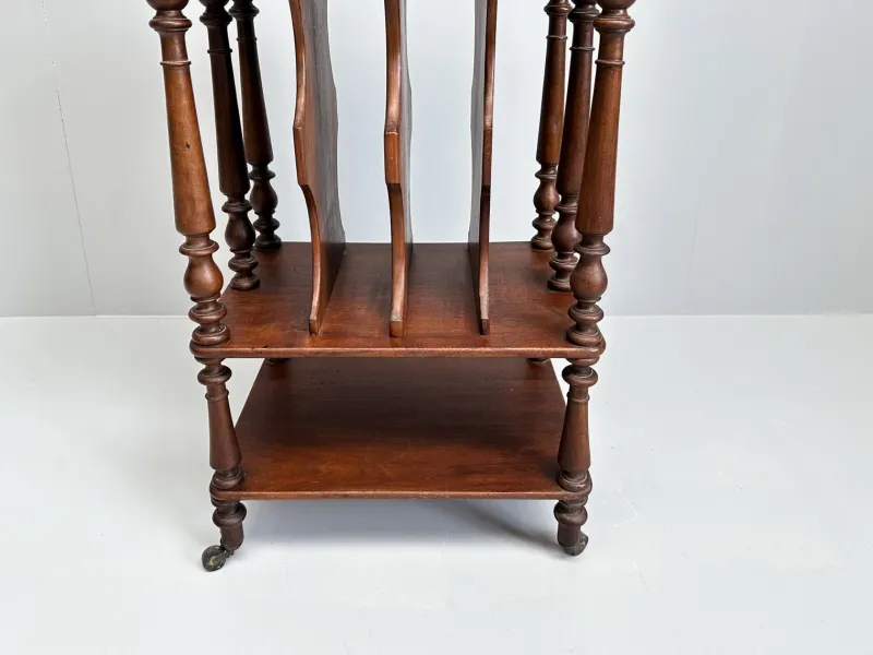 New Pamono Vintage Wooden Etagere on Castors