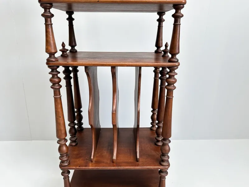 New Pamono Vintage Wooden Etagere on Castors