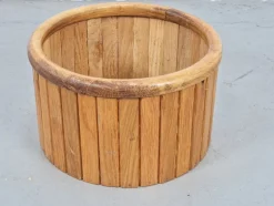 Pamono Vintage Wooden Indoor Planter, 1960s><noscript><img width=