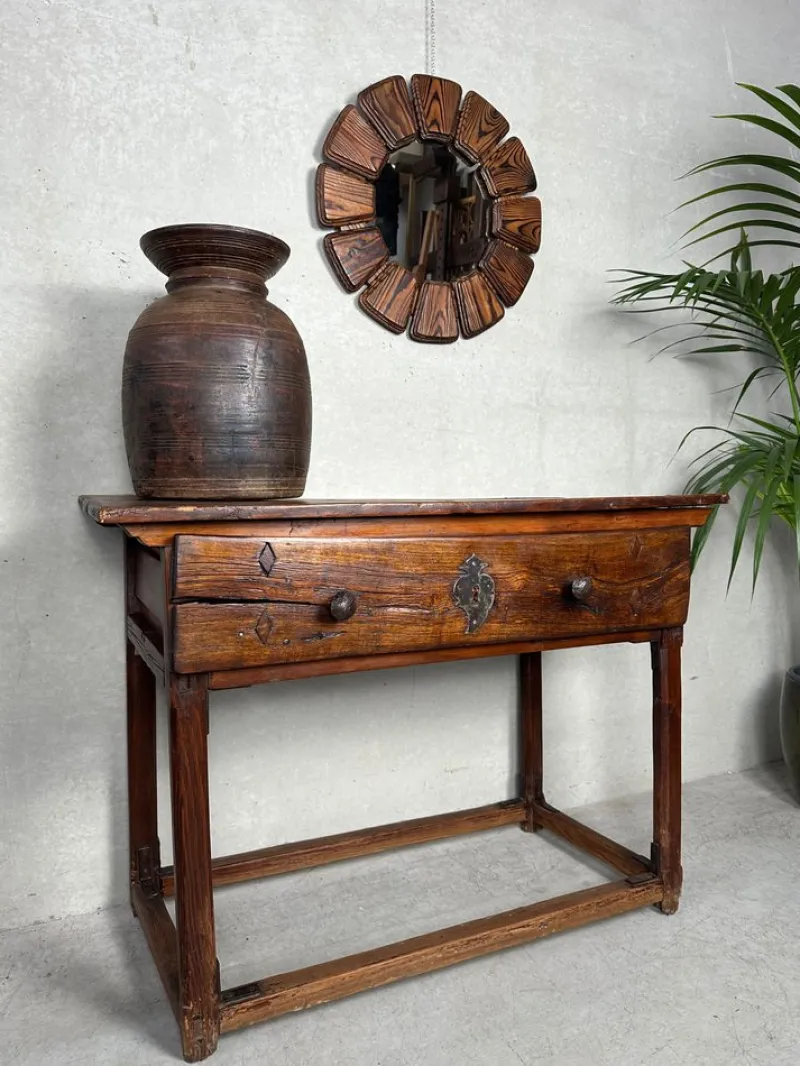 Clearance Pamono Vintage Wooden Jug, 1930s