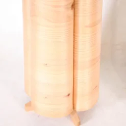 Online Pamono Vintage Wooden Lamps, 1970s, Set of 2