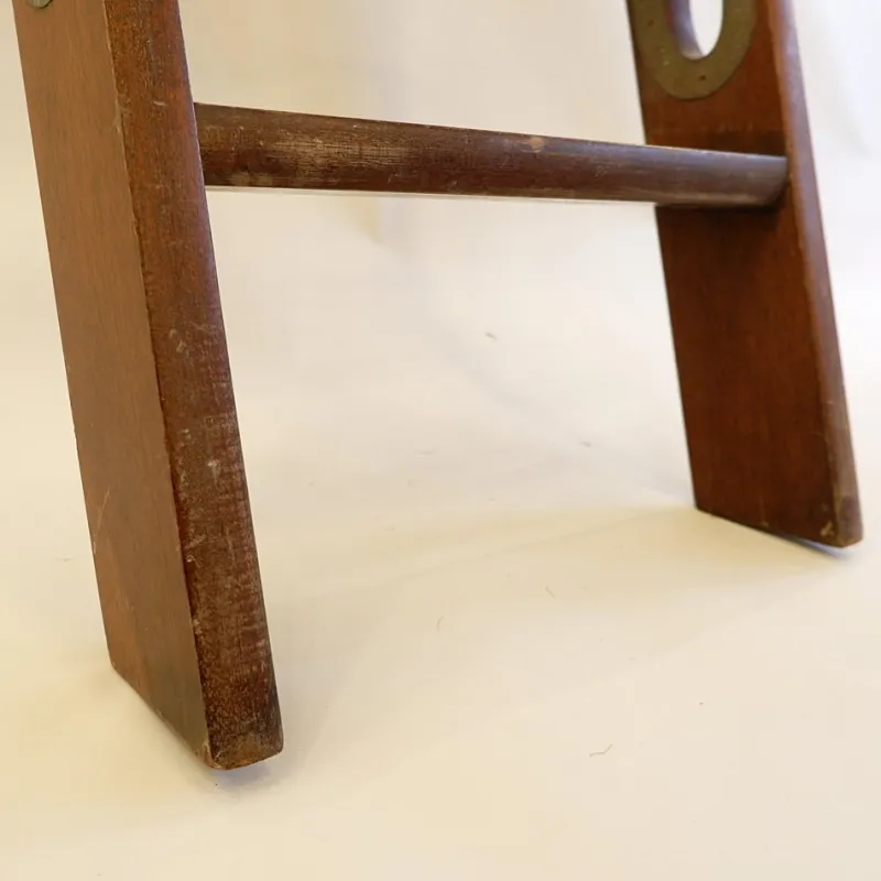 New Pamono Vintage Wooden Ship Boat Ladder