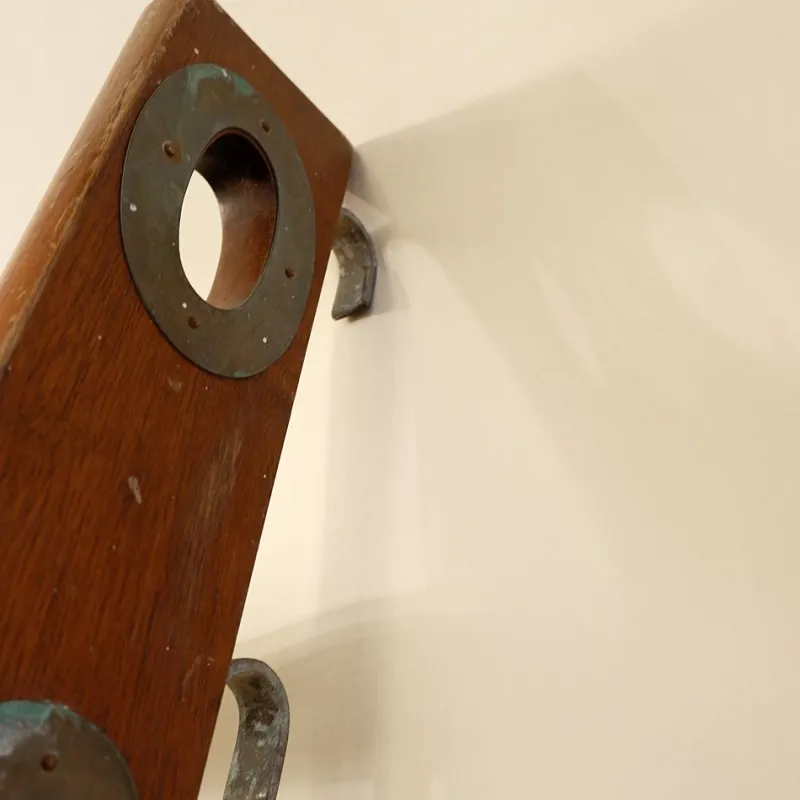 New Pamono Vintage Wooden Ship Boat Ladder