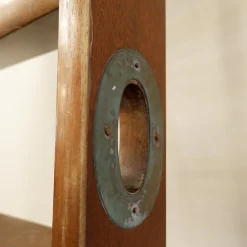New Pamono Vintage Wooden Ship Boat Ladder