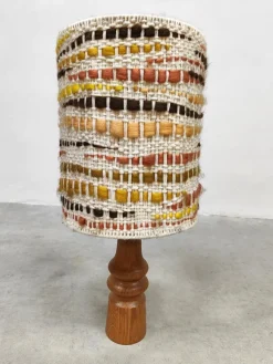 Pamono Vintage Wooden Table Lamp 1970s> Table Lamps
