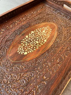Pamono Vintage Wooden Tray, 1960s> Trays