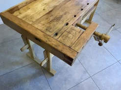 Pamono Vintage Workbench in Pine> Worktables & Workbenches