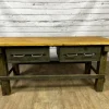 Pamono Vintage Workbench in Spruce> Worktables & Workbenches
