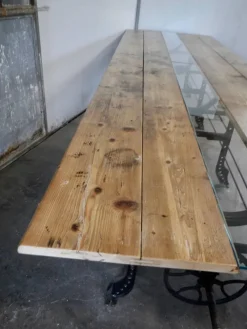Pamono Vintage Worktable in Cast Iron, 1920><noscript><img width=