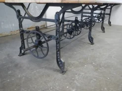 Pamono Vintage Worktable in Cast Iron, 1920><noscript><img width=