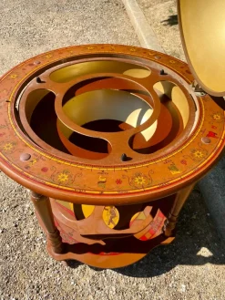 Pamono Vintage World Globe on Wheels Bar, 1960s><noscript><img width=