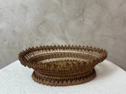 Pamono Vintage Woven Basket, 1950s><noscript><img width=