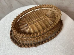 Pamono Vintage Woven Basket, 1950s><noscript><img width=