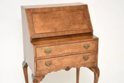 Clearance Pamono Vintage Writing Desk in Burr Walnut, 1920s