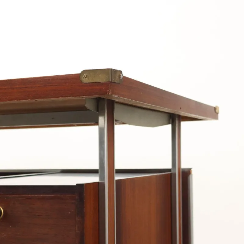 Pamono Vintage Writing Desk in Exotic Wood Veneer, 1960s> Desks