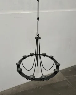 Online Pamono Vintage Wrought Iron Chandelier Candleholder by Ehlén Johansson for Ikea, 1990s