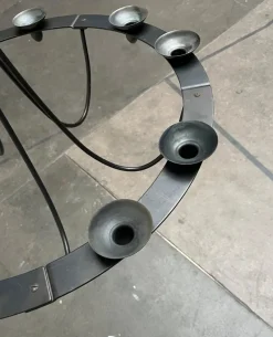 Online Pamono Vintage Wrought Iron Chandelier Candleholder by Ehlén Johansson for Ikea, 1990s