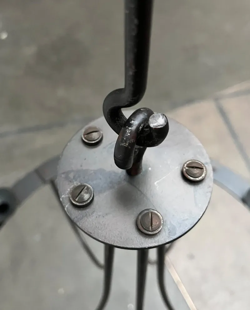 Online Pamono Vintage Wrought Iron Chandelier Candleholder by Ehlén Johansson for Ikea, 1990s