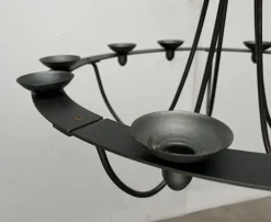 Online Pamono Vintage Wrought Iron Chandelier Candleholder by Ehlén Johansson for Ikea, 1990s