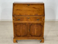 Discount Pamono Vintage Yew & Leather Secretary