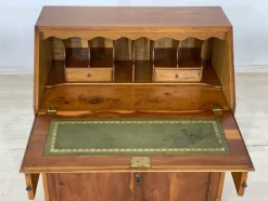 Discount Pamono Vintage Yew & Leather Secretary