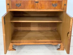 Discount Pamono Vintage Yew & Leather Secretary