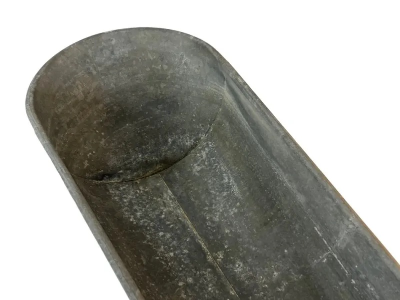 Pamono Vintage Zinc Bathtub> Garden Accessories