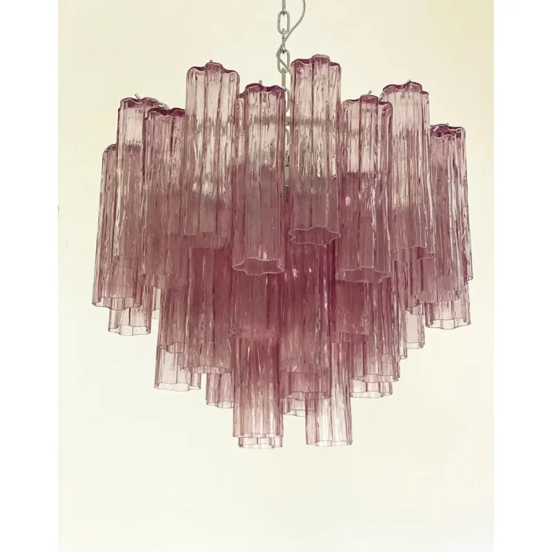 Pamono Violet-Amethyst Tronchi Murano Glass Chandelier by Simoeng> Ceiling Lights