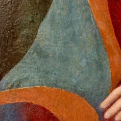 Pamono Virgin Mary, Florence, 1480s, Oil Painting on Wooden Board><noscript><img width=
