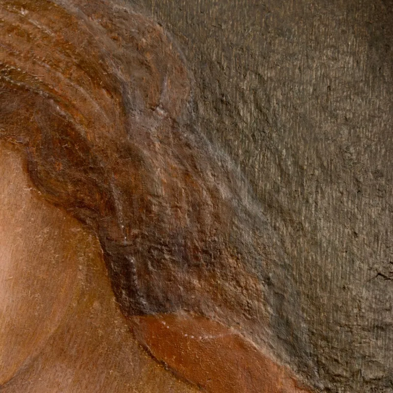 Pamono Virgin Mary, Florence, 1480s, Oil Painting on Wooden Board> Old Masters