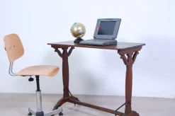 Pamono Vitage Walnut Bistrot Table><noscript><img width=