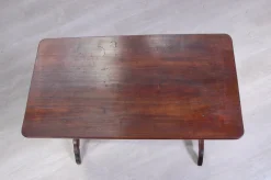 Pamono Vitage Walnut Bistrot Table><noscript><img width=