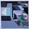 New Pamono Vito Capone, Composition, 1970s, Acrylic on Canvas