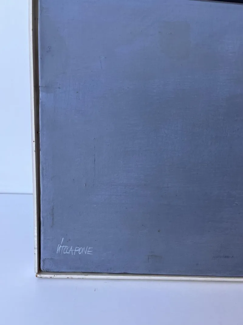 New Pamono Vito Capone, Composition, 1970s, Acrylic on Canvas