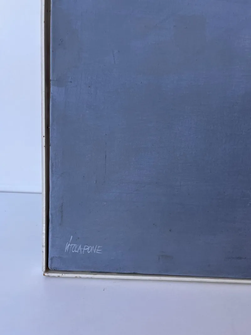 New Pamono Vito Capone, Composition, 1970s, Acrylic on Canvas