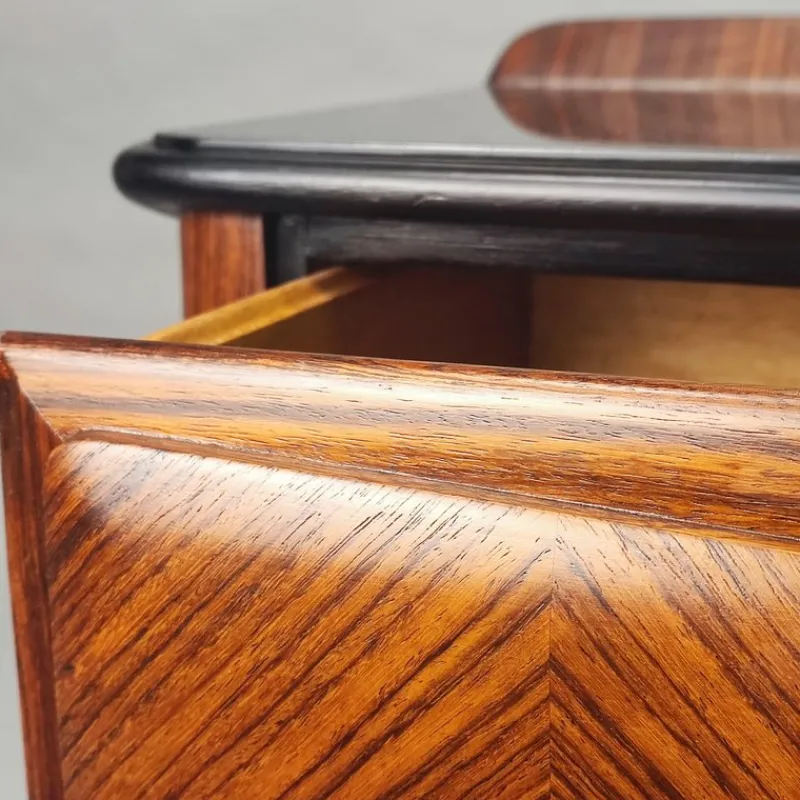 New Pamono Vittorio Dassi Bedside Tables, 1950s, Set of 2