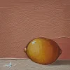 Outlet Pamono Vivek Mandalia, Lemon, Oil on Canvas