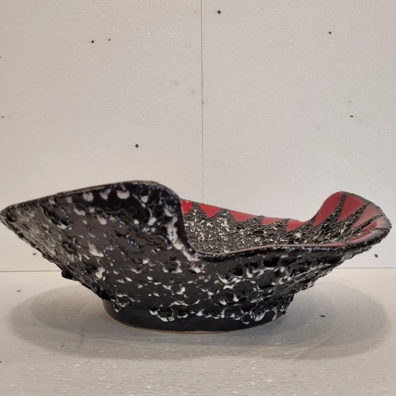 Hot Pamono Volcanic Centerpiece by Marius Musarra for Mabyjo's Vallauris, France, 1960s