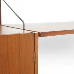 Pamono Wall Bookcase by Dino Cavalli for Tredici (ILA), 1960s><noscript><img width=