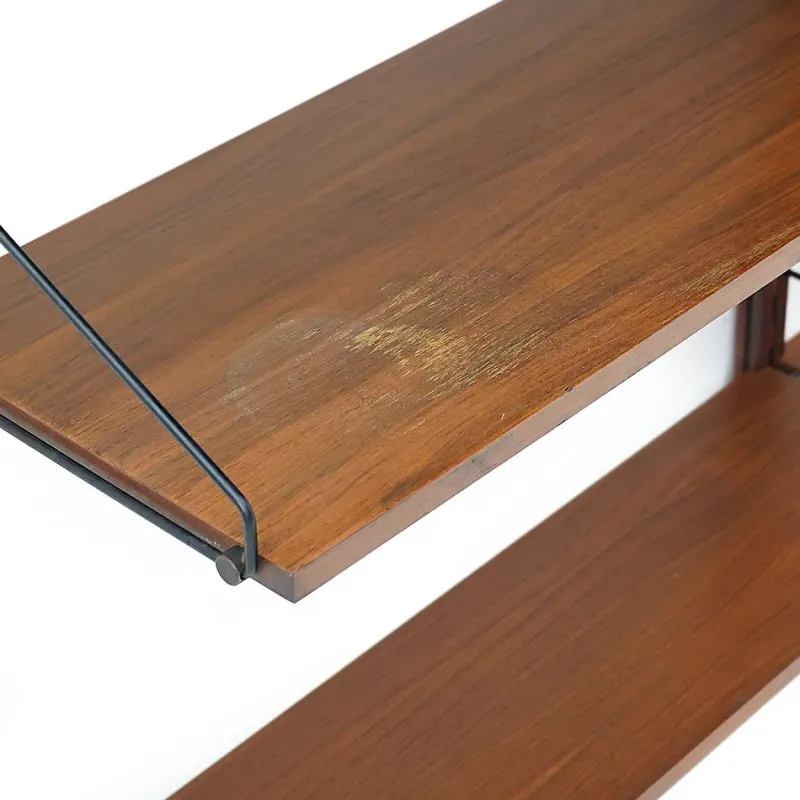 Pamono Wall Bookcase by Dino Cavalli for Tredici (ILA), 1960s> Shelves & Wall Units