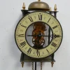 Outlet Pamono Wall Clock Skeleton Pendulum Clock from Hermle, 1960s