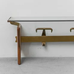 Pamono Wall Coat Rack in the style of Paolo Buffa, 1950s> Racks, Hooks & Valets