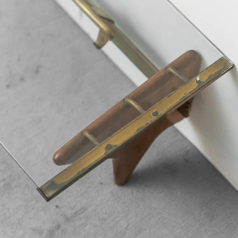 Pamono Wall Coat Rack in the style of Paolo Buffa, 1950s> Racks, Hooks & Valets