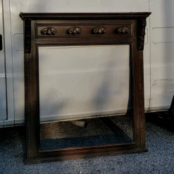 Discount Pamono Wall Coat Rack with Tapestry, 1900s
