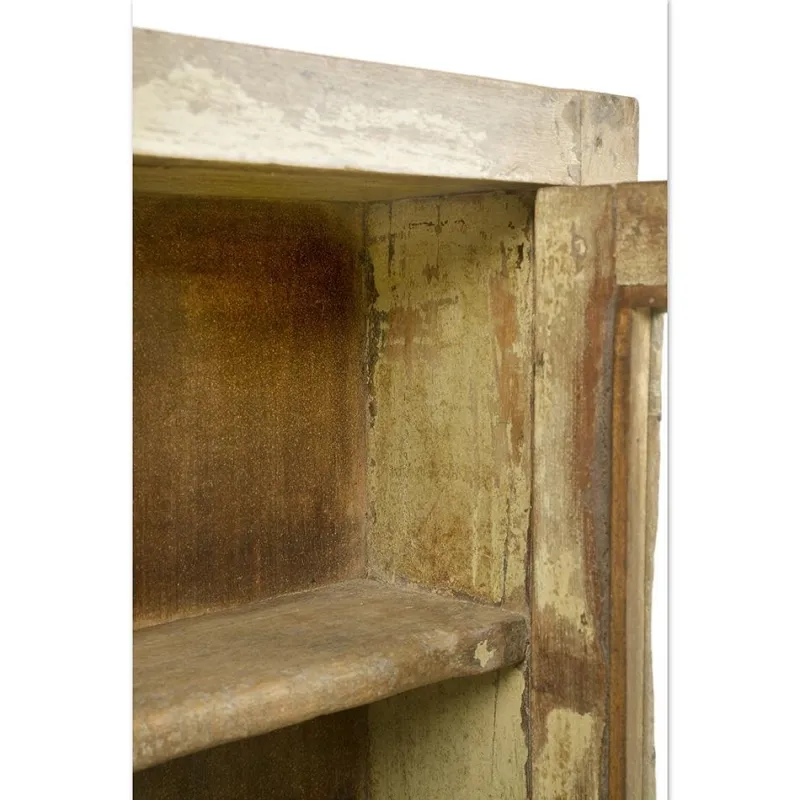 Pamono Wall Display Case in Patinated Wood> Shelves & Wall Units