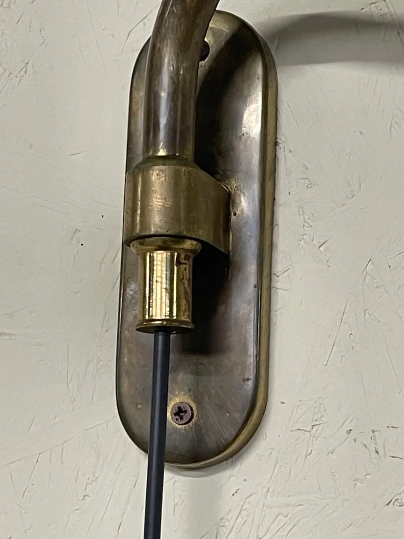 Discount Pamono Wall Lamp with Extendable Arm, 1940s-1950s