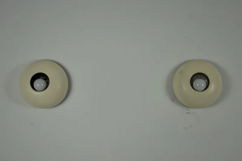 Outlet Pamono Wall Lamps attributed to Vico Magistretti for Oluce, Italy, 1970s, Set of 2