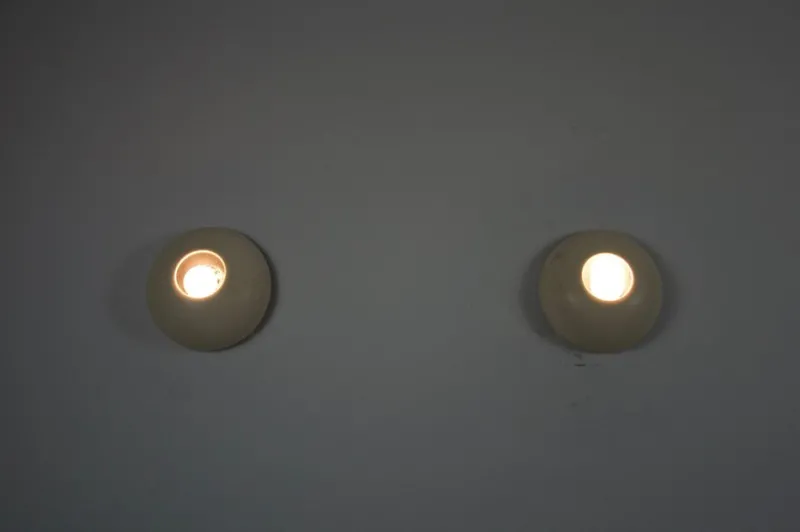 Outlet Pamono Wall Lamps attributed to Vico Magistretti for Oluce, Italy, 1970s, Set of 2