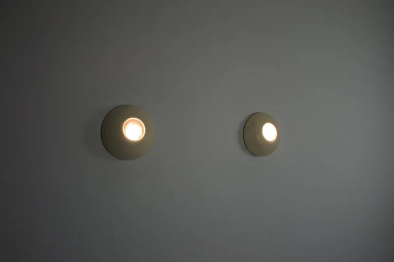 Outlet Pamono Wall Lamps attributed to Vico Magistretti for Oluce, Italy, 1970s, Set of 2